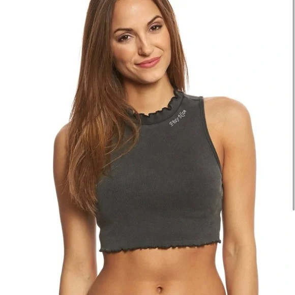 NWT! Free People Play Nice Crop Top in “Nude’s the Mood” - Size Women’s Medium - Picture 7 of 10